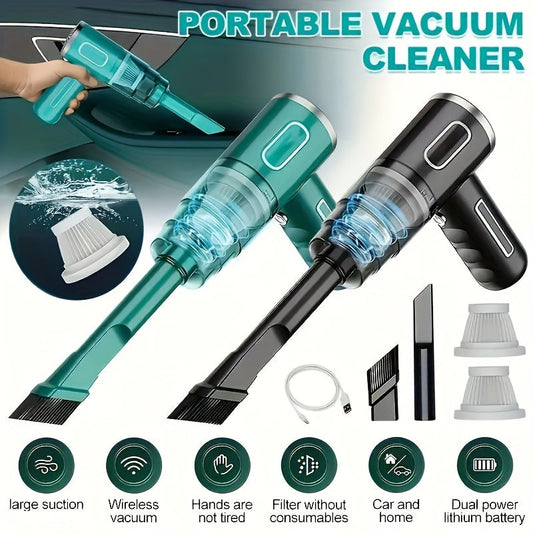 ps4 pc 2024 Upgraded Wireless Car Vacuum Cleaner with 120W Powerful Suction, Dual Filters, Rechargeable for Cars, Homes, Offices, and Electronics WardBoyzPROShop
