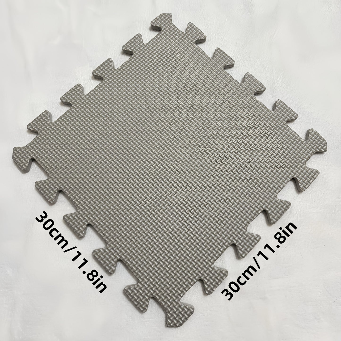 40 Piece Beige, Pink, Navy Blue, Gray Spliced Floor Mats - 30cm x 30cm x 1.0cm Thick Crawling Mat, Yoga Mat WardBoyzPROShop
