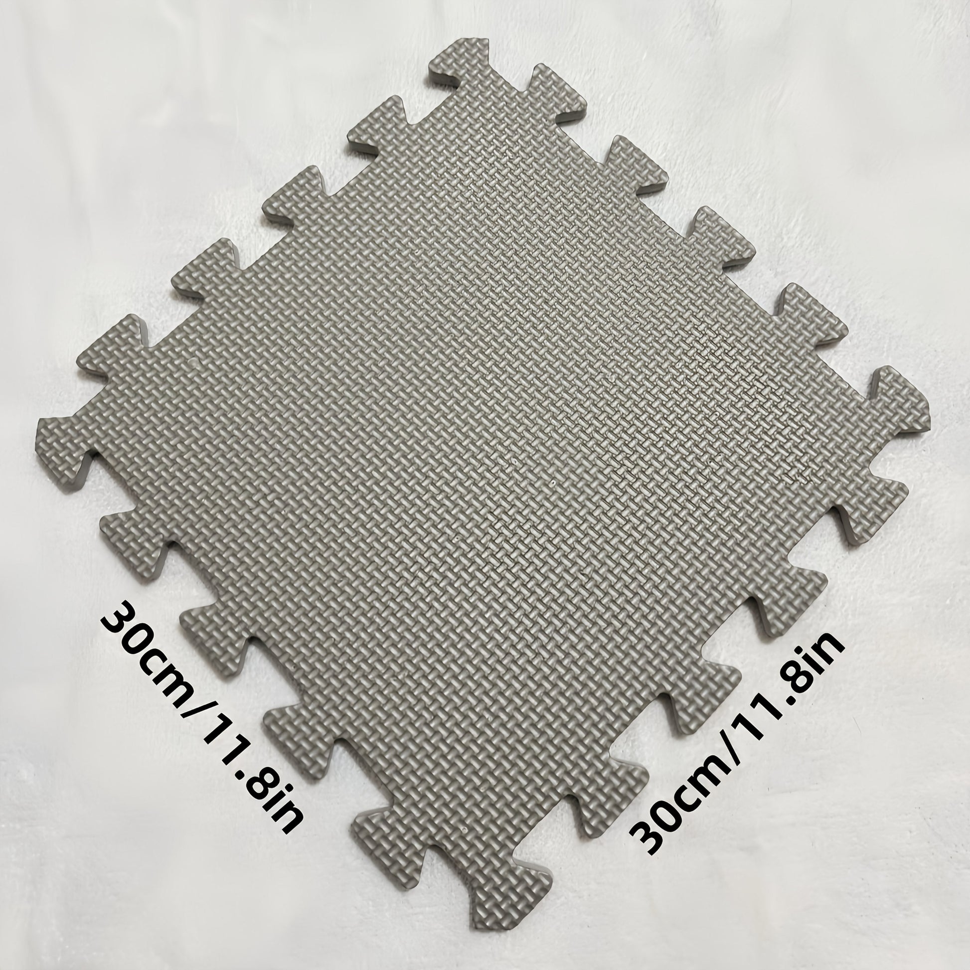 40 Piece Beige, Pink, Navy Blue, Gray Spliced Floor Mats - 30cm x 30cm x 1.0cm Thick Crawling Mat, Yoga Mat WardBoyzPROShop