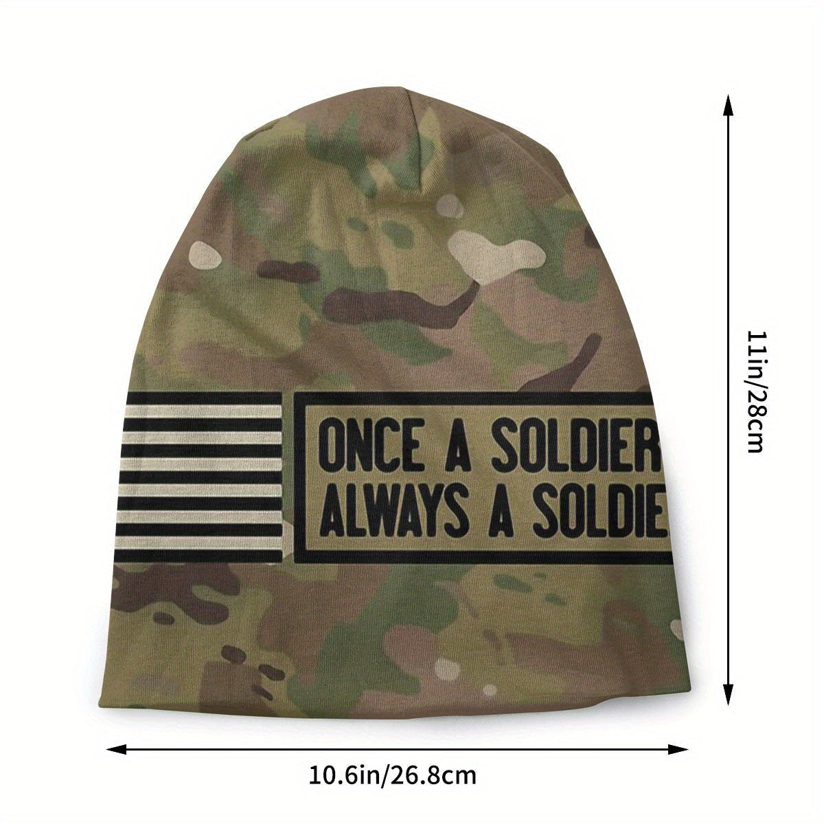 1pc Camouflage Army Thin Bonnet Hats For Men Women, Ideal choice for Gifts WardBoyzPROShop