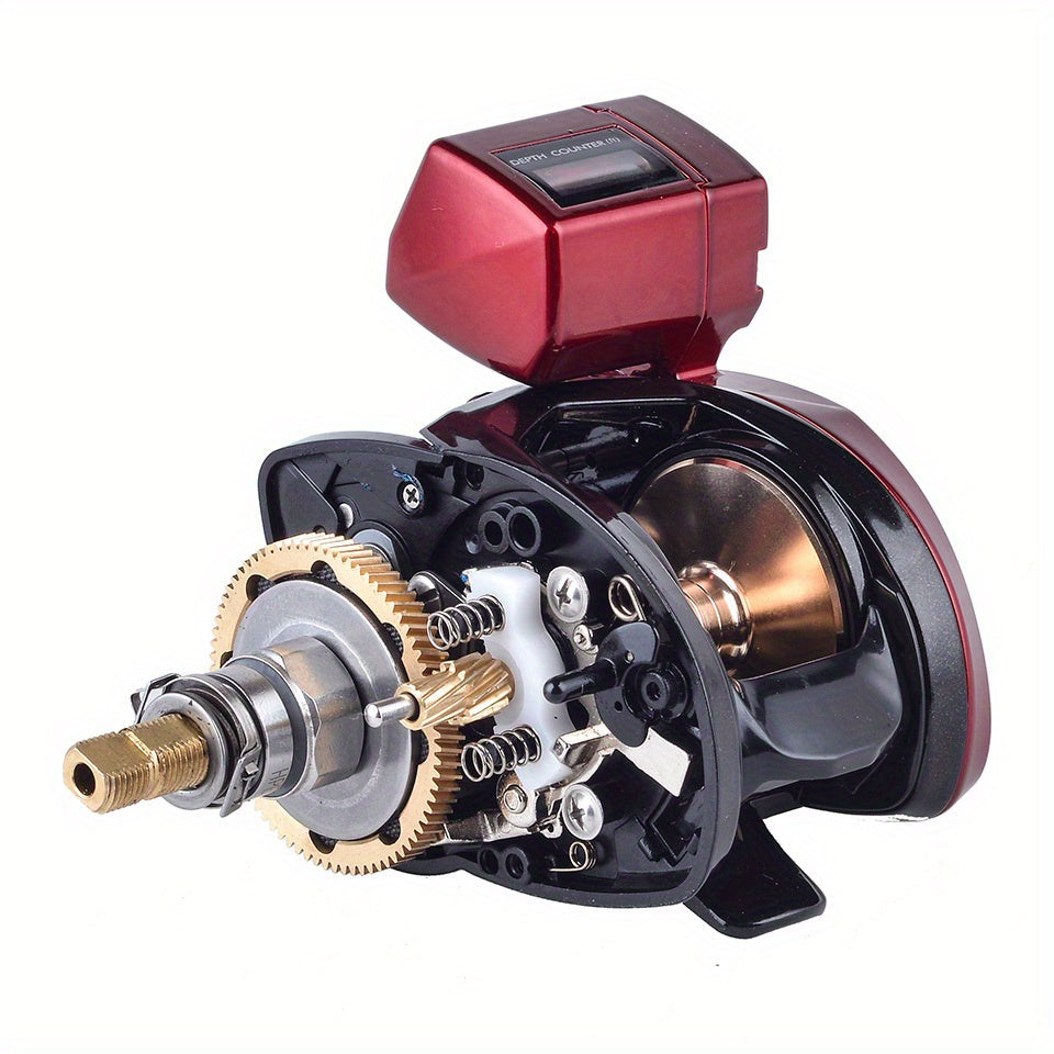 Experience Unparalleled Fishing Performance with OKUMA's Baitcast Reels - CONVECTOR/RED EDGE/BLUE EDGE Low Profile Line Counter Reel for Sea Fishing WardBoyzPROShop