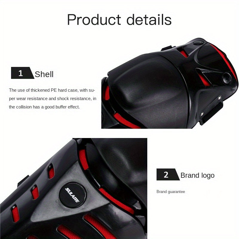 [Windproof Knee Pads] Windproof Knee Pads - Cross-Country Motorcycle Outdoor Sports Riding Leg Protectors - Anti-Fall Activity Ski WardBoyzPROShop