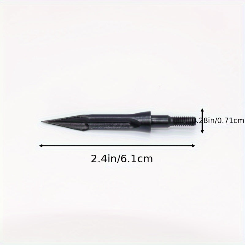 Armor Break Arrow Heads, Slim Sharp Shape Broadheads With Blood Grooves, Classical Archery Arrow Broadheads, Outdoor Hunting Arrow Heads, 12 PCS, Archery Sport And Hunt, Iron Broadheads, 115 Grain Arrow Head, For Adult Compou WardBoyzPROShop