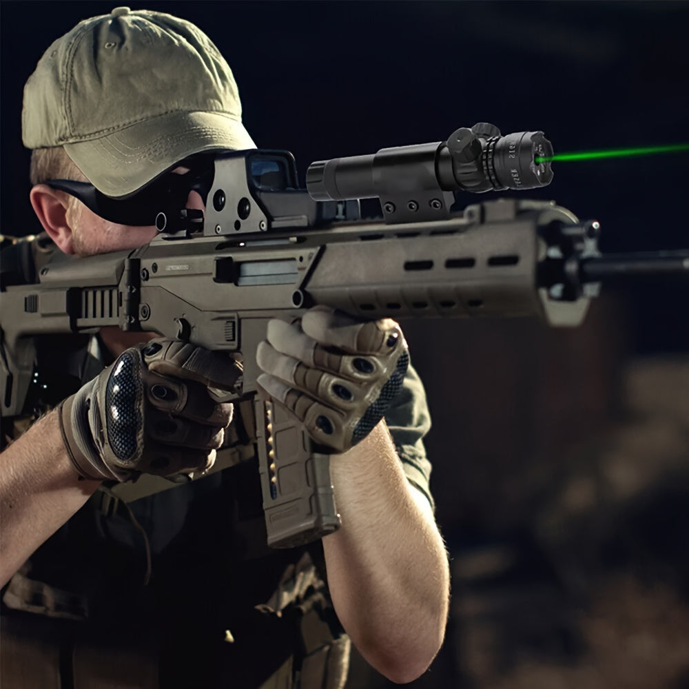 Tactical Green Laser Sight with Switch Rail and Barrel Mounts for Rifles WardBoyzPROShop