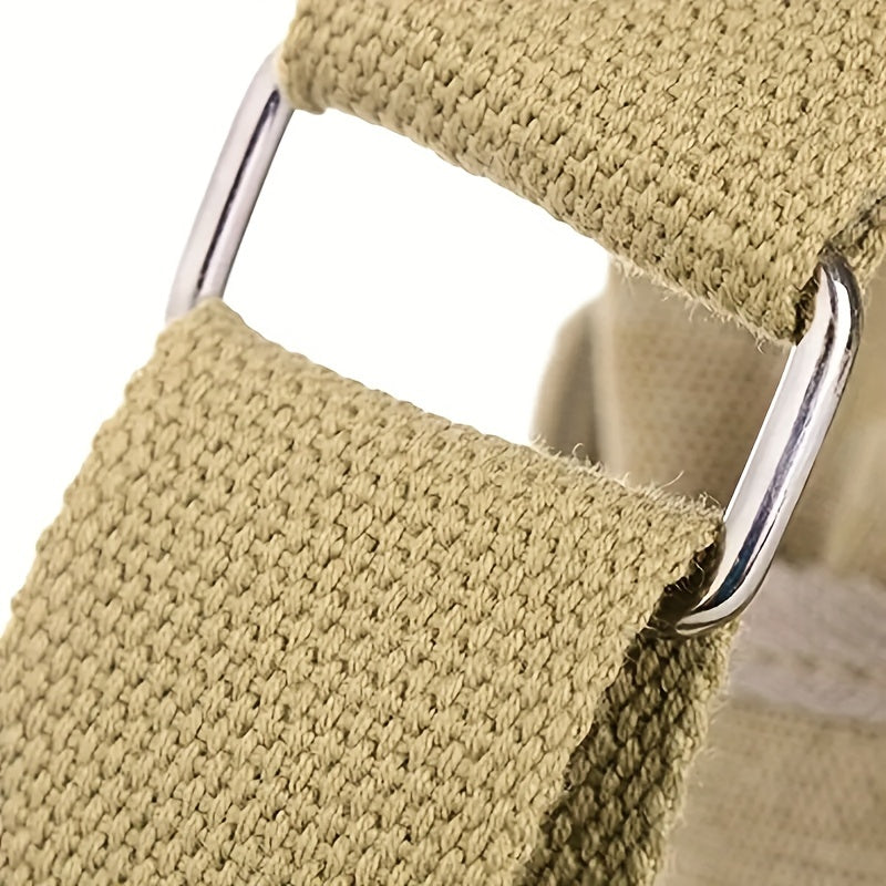 1pc Stylish Army Green Polyester Casual Travel Crossbody Bag - Adjustable Shoulder Strap, Retro Messenger Bag for Going Out, Personality Style, Durable and Water-Resistant - Perfect for Outdoor Hiking and Daily Use - WardBoyzPROShop