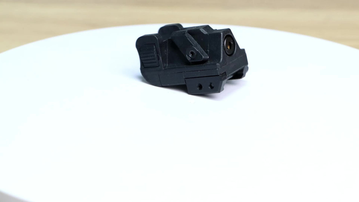 USB Rechargeable Green Laser Sight - Low Profile, Shockproof Dot Scope for Pistols & Rifles, 5mW Power, 0.5" Spot Size, Low Profile Beam, USB Rechargeable, Green Dot Sight, Shockproof WardBoyzPROShop