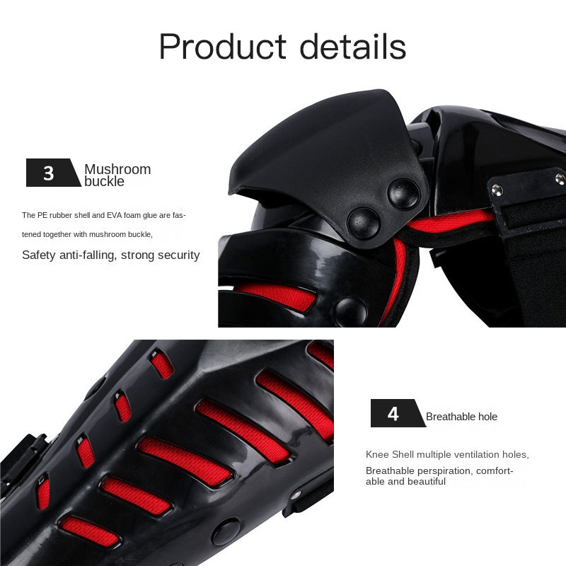 [Windproof Knee Pads] Windproof Knee Pads - Cross-Country Motorcycle Outdoor Sports Riding Leg Protectors - Anti-Fall Activity Ski WardBoyzPROShop