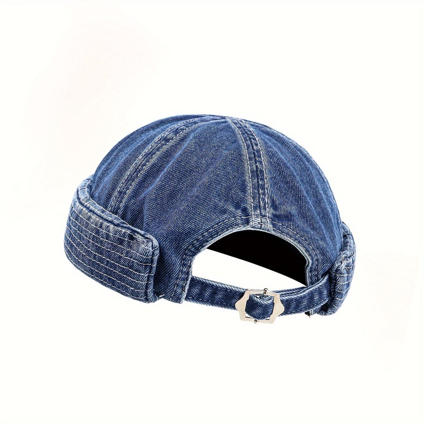 1PC Brimless Denim Hat Men Women Retro Caps Washed Cowboy Skullcap WardBoyzPROShop