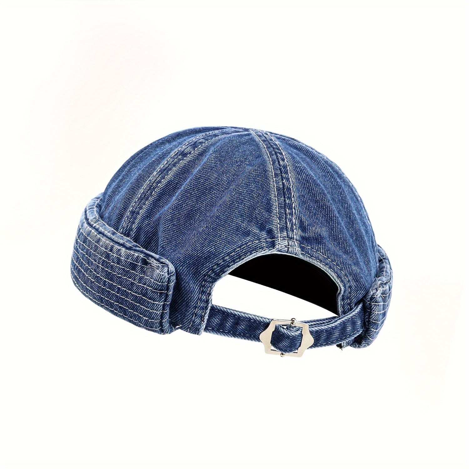 1PC Brimless Denim Hat Men Women Retro Caps Washed Cowboy Skullcap WardBoyzPROShop