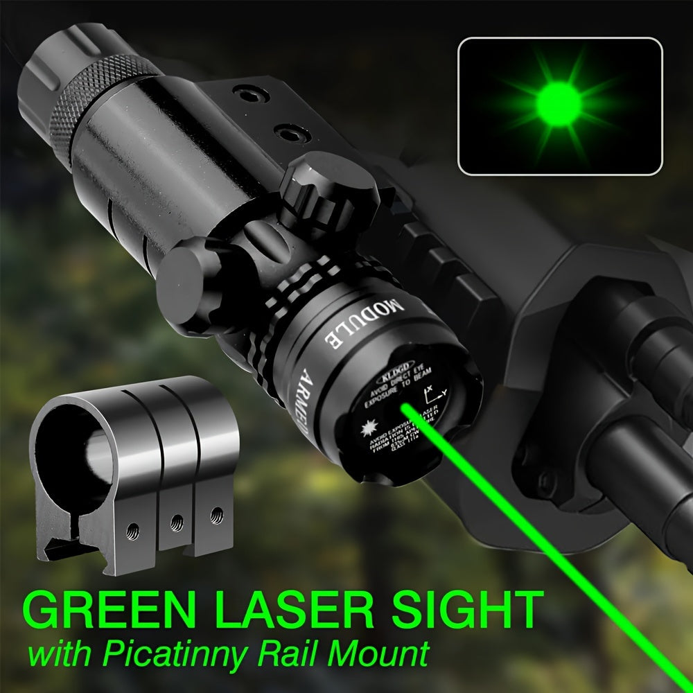 Tactical Green Laser Sight with Switch Rail and Barrel Mounts for Rifles WardBoyzPROShop