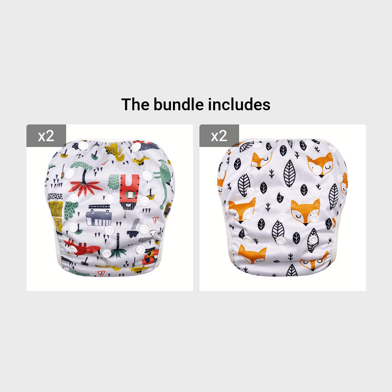 1pc Reusable Baby Swim Diaper, Adjustable Diaper Swim For Toddlers 9 Months - 3 Years Old, For Swimming Lessons Baby Girls, Boys, Natural Color Swim Diaper, Halloween, Thanksgiving And Christmas Gift WardBoyzPROShop