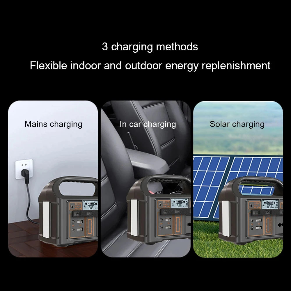 Gaiaray 100W Portable Power Station 24000mAh LiFePO4 Charging Energy Station Solar Generator AC110V 220V Power Bank for Camping WardBoyzPROShop
