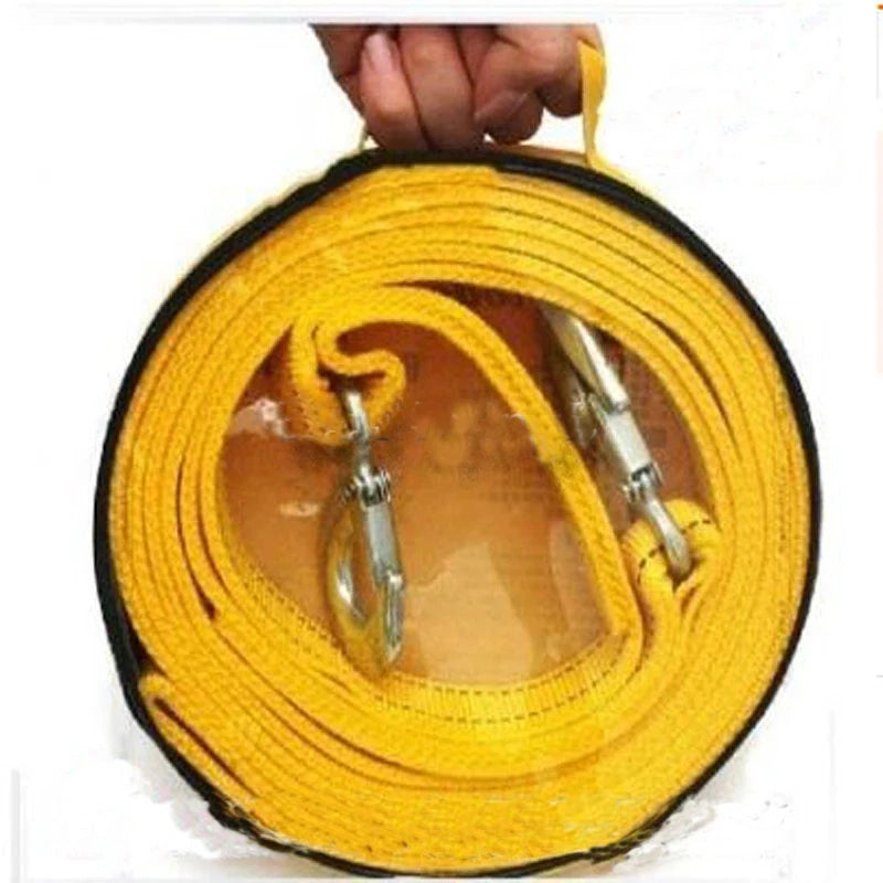 5 Ton 4 Meter Tow Rope For Truck Snatch Strap Off-road Towing Ropes Trailer Winch Cable Belt Car Traction