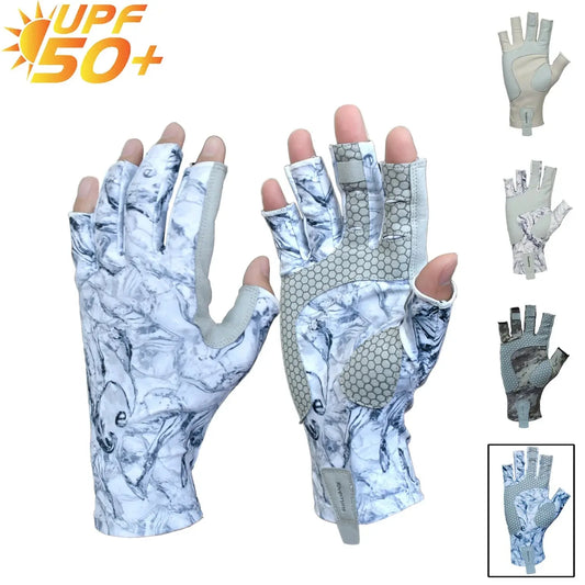 Riverruns Fingerless Fishing Gloves are designed for Men and Women Fishing, Boating, Kayaking, Hiking, Running, Cycling WardBoyzPROShop