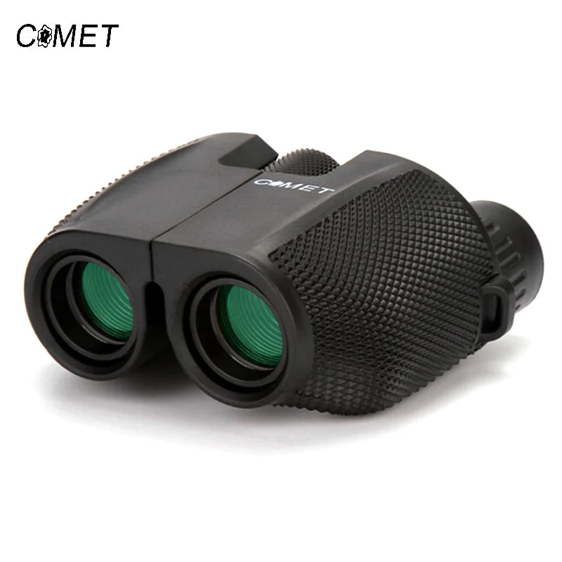 Free Shipping High Times 10X25 HD All-optical Green Film Waterproof Binoculars Telescope For Tourism Binoculars Hot Selling