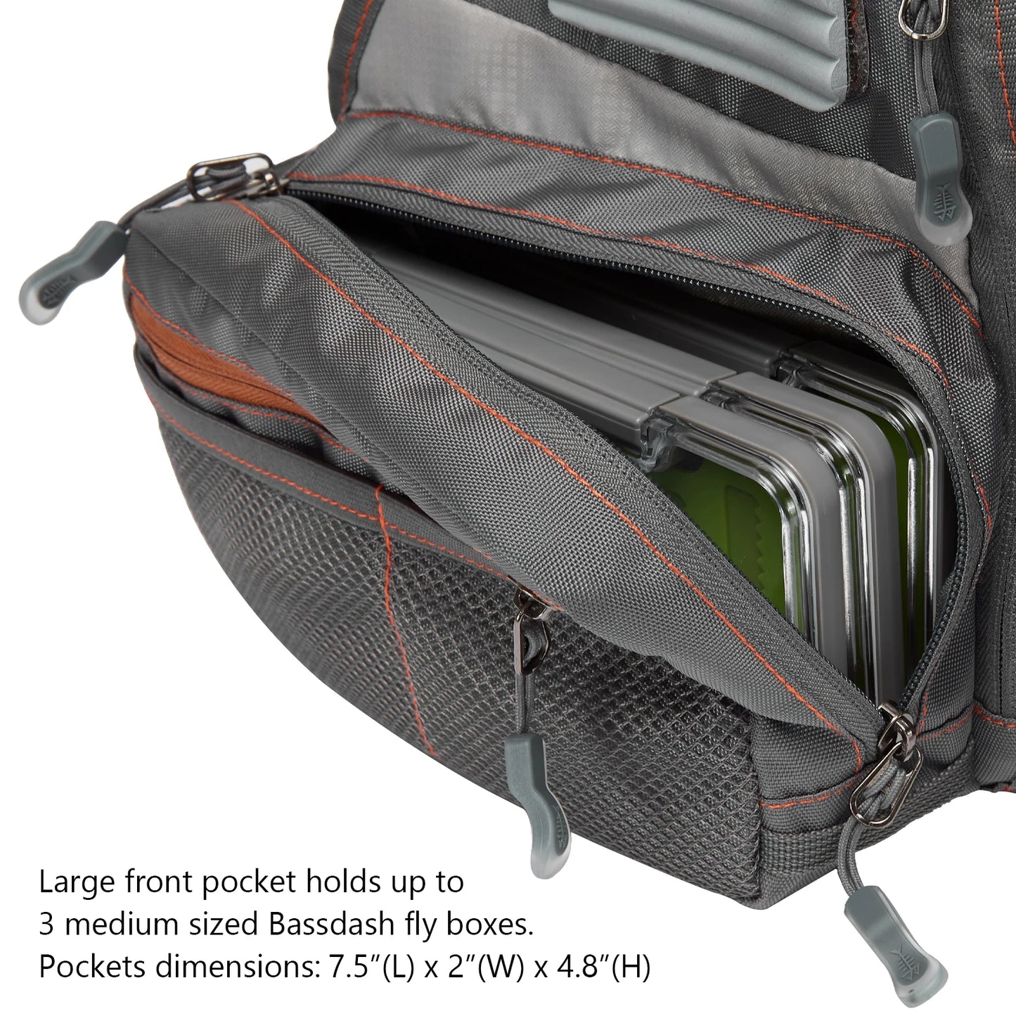 Bassdash FV09 Fly Fishing Vest for Youths Kids Adjustable Size with Multiple Pockets Trout Bass Fishing Gear