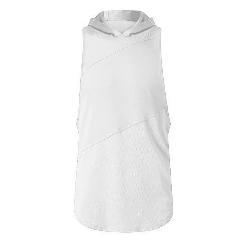Brand Clothing Bodybuilding Muscle Guys Fitness Mens Gym Hooded Tank Top Vest Stringer Sportswear Cotton Sleeveless Shirt Hoodie WardBoyzPROShop