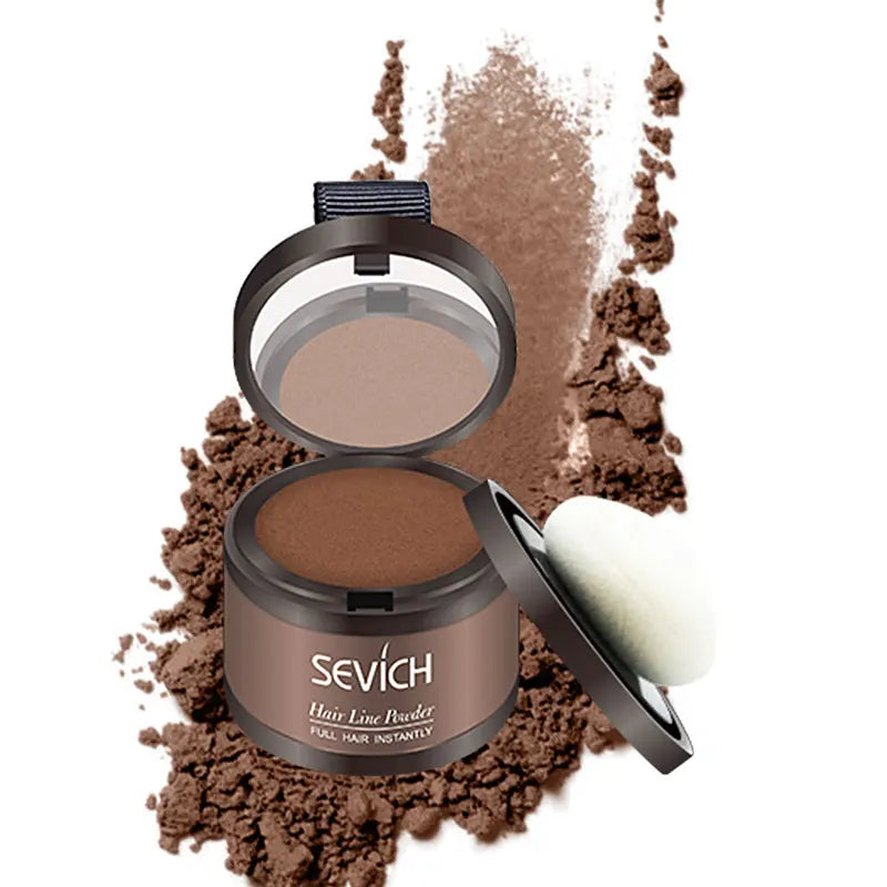 SEVICH Beard Hair Shadow Powder Beard Root Cover Up Concealer Fill In Thinning Instantly Modify Beard Fluffy Powder 13 Color 4g