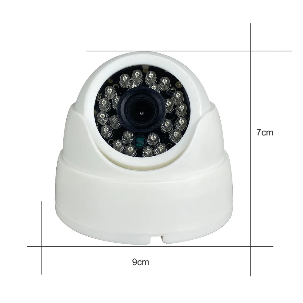 HD 720P/1080P AHD Analog Security Dome Camera Night Vision DVR BNC For Indoor Home Office Factor CCTV Video Surveillance Camera
