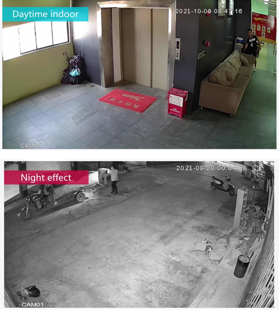 4K 8MP 5MP IP Camera Dome with IR Night Vision Microphone Network Security CCTV Camera Support-Onvif 3MP