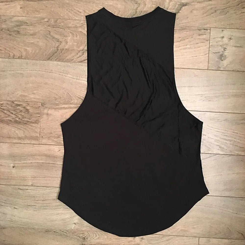 Bodybuilding Sport Tank Tops Men Gym Fitness Workout Sleeveless Shirt Male Stringer Singlet Summer Casual Loose Undershirt Vest WardBoyzPROShop