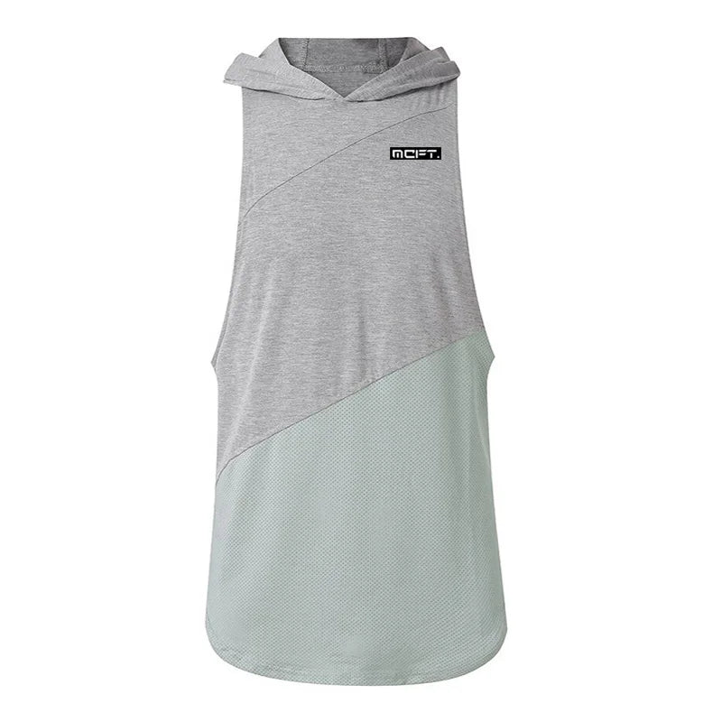 Brand Clothing Bodybuilding Muscle Guys Fitness Mens Gym Hooded Tank Top Vest Stringer Sportswear Cotton Sleeveless Shirt Hoodie WardBoyzPROShop