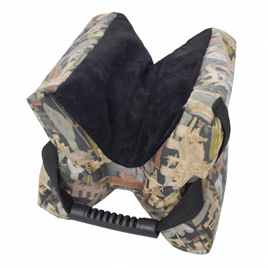Outdoor Shooting Stand Bag Tack Driver Hunting Shooting Gun Accessories Gun Rest Target Sports Rifle Bench Unfilled Sand Green