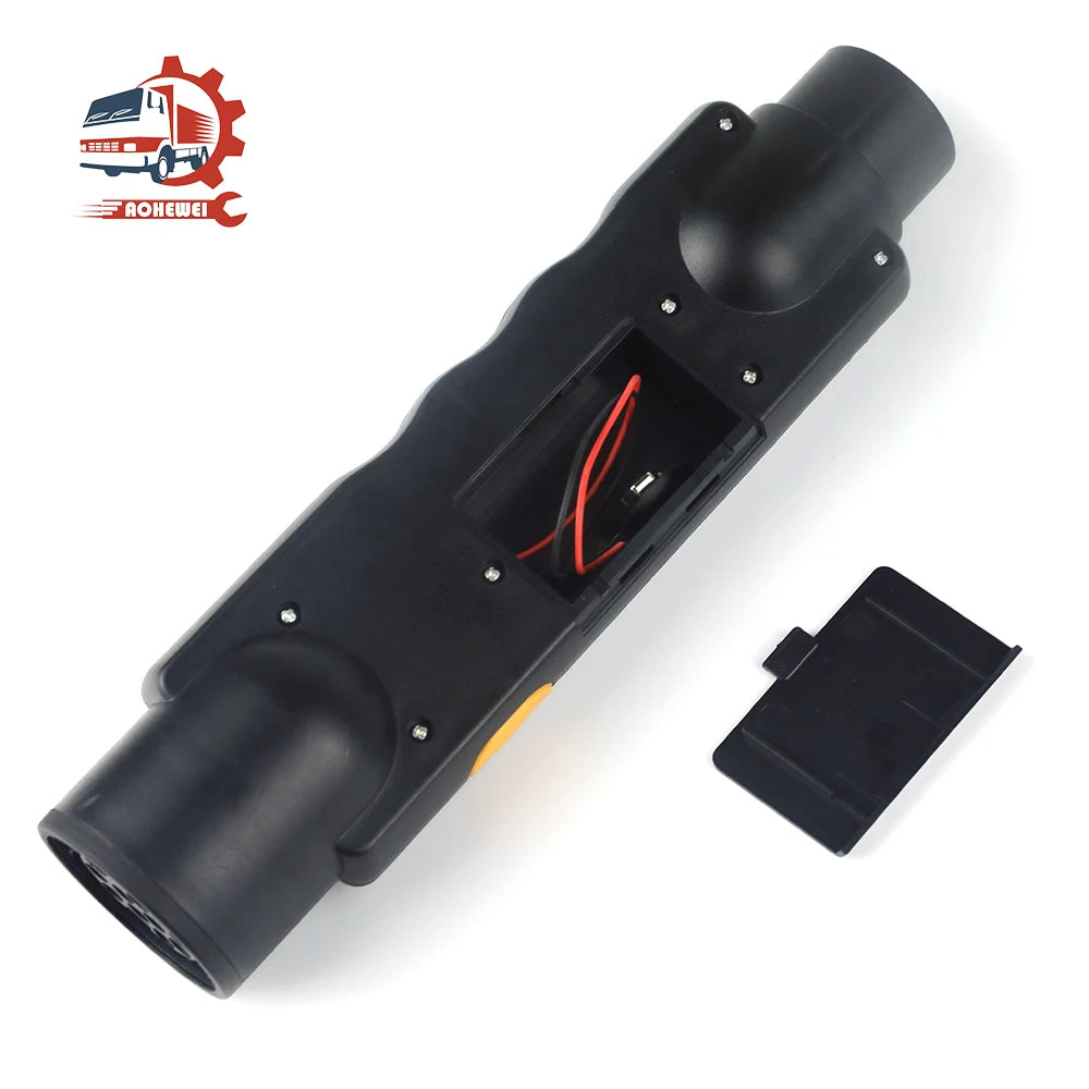 AOHEWEI 13 Pin Trailer Tester Indicator Lights Plug & Socket Connector Tool 12V Wiring Circuit Diagnostic for Caravan Truck
