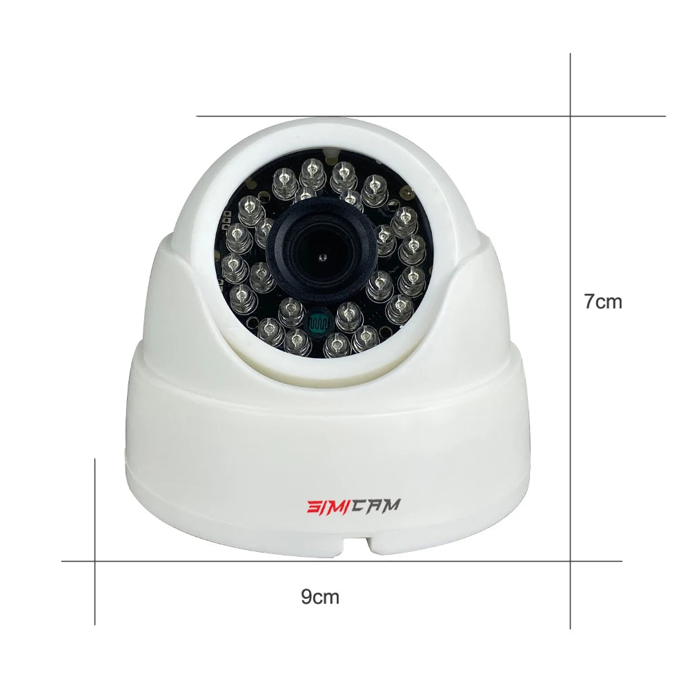 HD 720P/1080P AHD Analog Security Dome Camera Night Vision DVR BNC For Indoor Home Office Factor CCTV Video Surveillance Camera