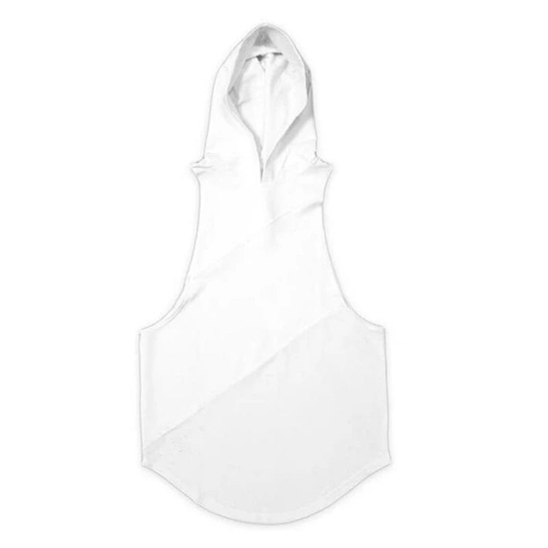Brand Clothing Bodybuilding Muscle Guys Fitness Mens Gym Hooded Tank Top Vest Stringer Sportswear Cotton Sleeveless Shirt Hoodie WardBoyzPROShop