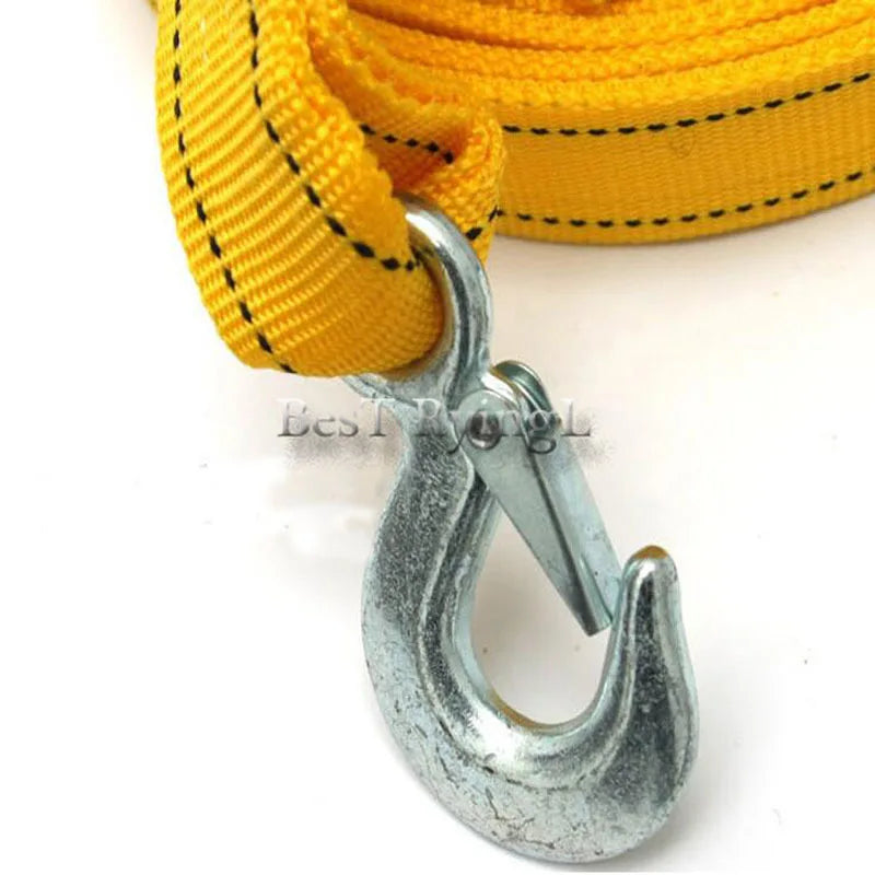 5 Ton 4 Meter Tow Rope For Truck Snatch Strap Off-road Towing Ropes Trailer Winch Cable Belt Car Traction