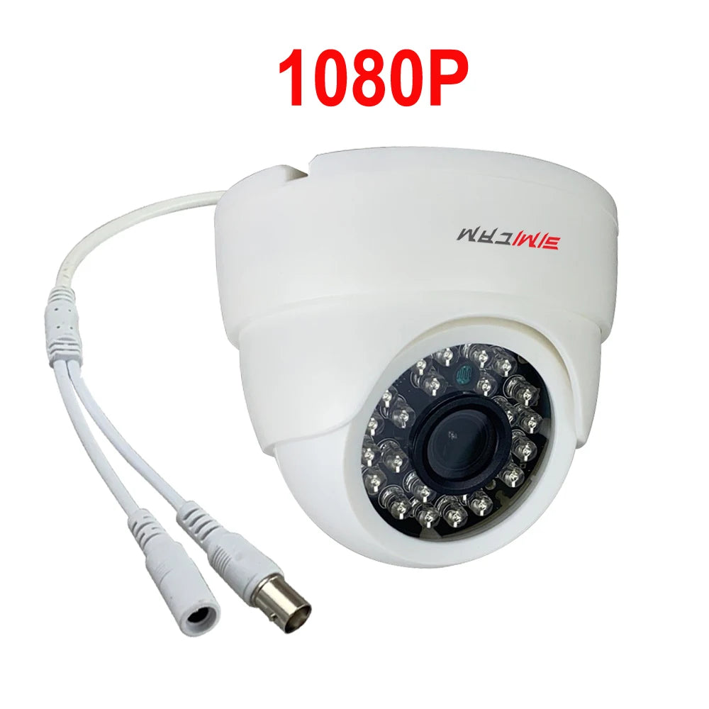 HD 720P/1080P AHD Analog Security Dome Camera Night Vision DVR BNC For Indoor Home Office Factor CCTV Video Surveillance Camera