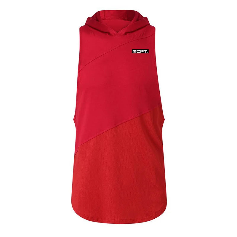 Brand Clothing Bodybuilding Muscle Guys Fitness Mens Gym Hooded Tank Top Vest Stringer Sportswear Cotton Sleeveless Shirt Hoodie WardBoyzPROShop