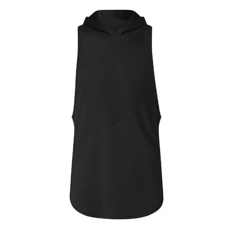 Brand Clothing Bodybuilding Muscle Guys Fitness Mens Gym Hooded Tank Top Vest Stringer Sportswear Cotton Sleeveless Shirt Hoodie WardBoyzPROShop