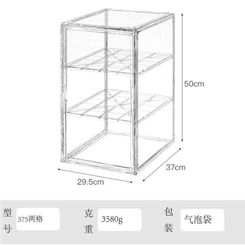 Blind Box Storage Display Stand Desktop Transparent Dustproof Acrylic Lego Bubble Mate Storage Cabinet Hand Display Box