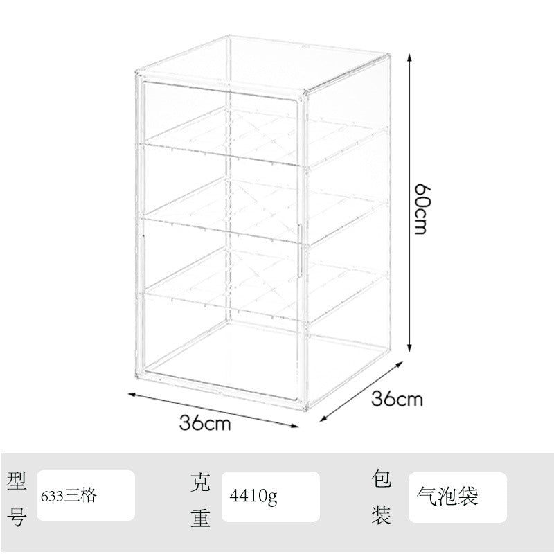 Blind Box Storage Display Stand Desktop Transparent Dustproof Acrylic Lego Bubble Mate Storage Cabinet Hand Display Box