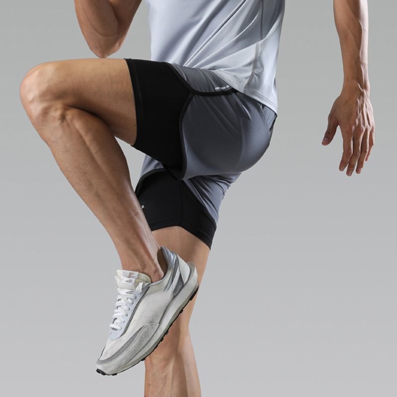 Men's Quick-Dry Large Size Breathable Boxer Beach Shorts Swimming Gear Sports Casual Loose High-Elasticity