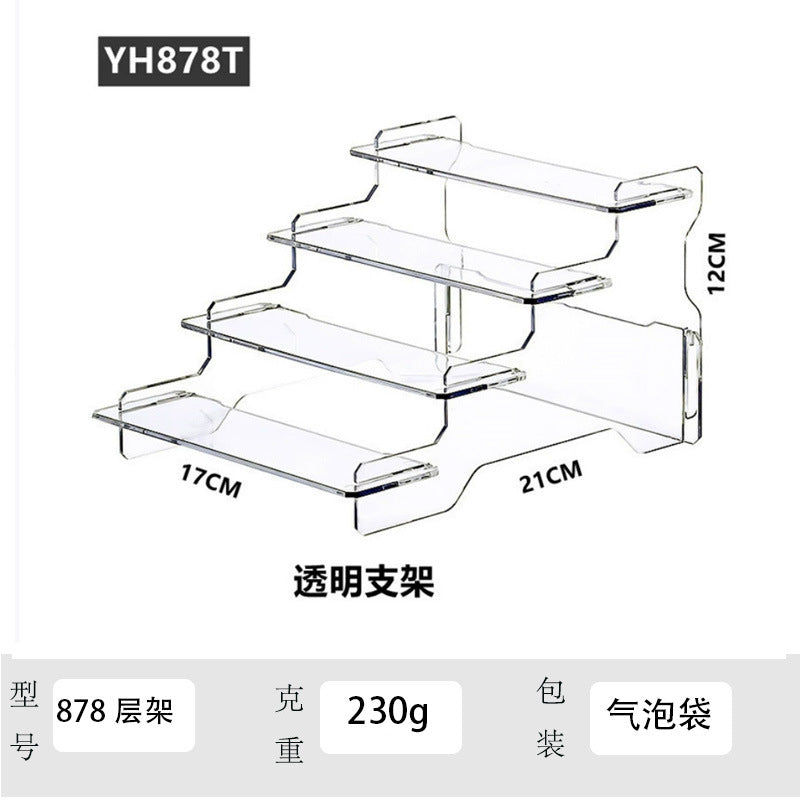 Blind Box Storage Display Stand Desktop Transparent Dustproof Acrylic Lego Bubble Mate Storage Cabinet Hand Display Box