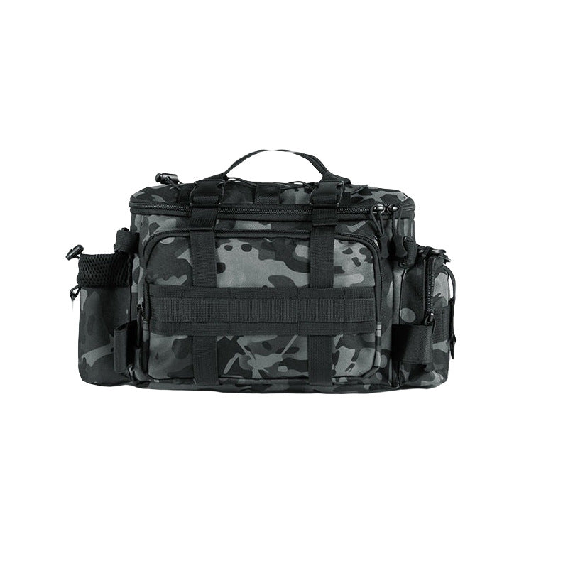 New Fishing Gear Luya Bag Waist Bag Crossbody Multifunctional Storage Bag Waterproof Bag Large Capacity Fish Rod Bag Accessories Bag