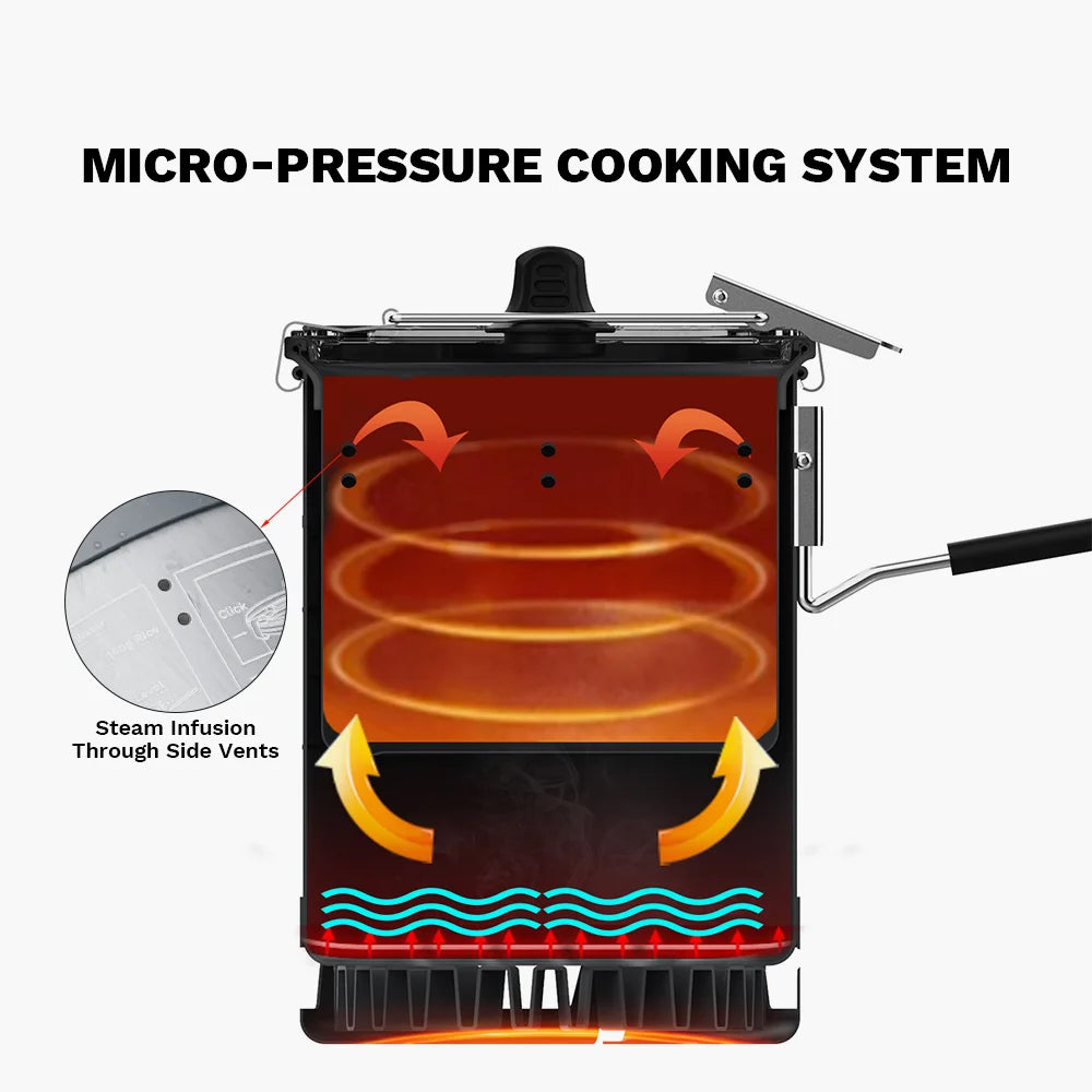 Fire-Maple Petrel Micro-pressure Rice Cooker Ultralight Portable Cooking Cup for G3 Pot 300ml Camping Backpacking Cookware