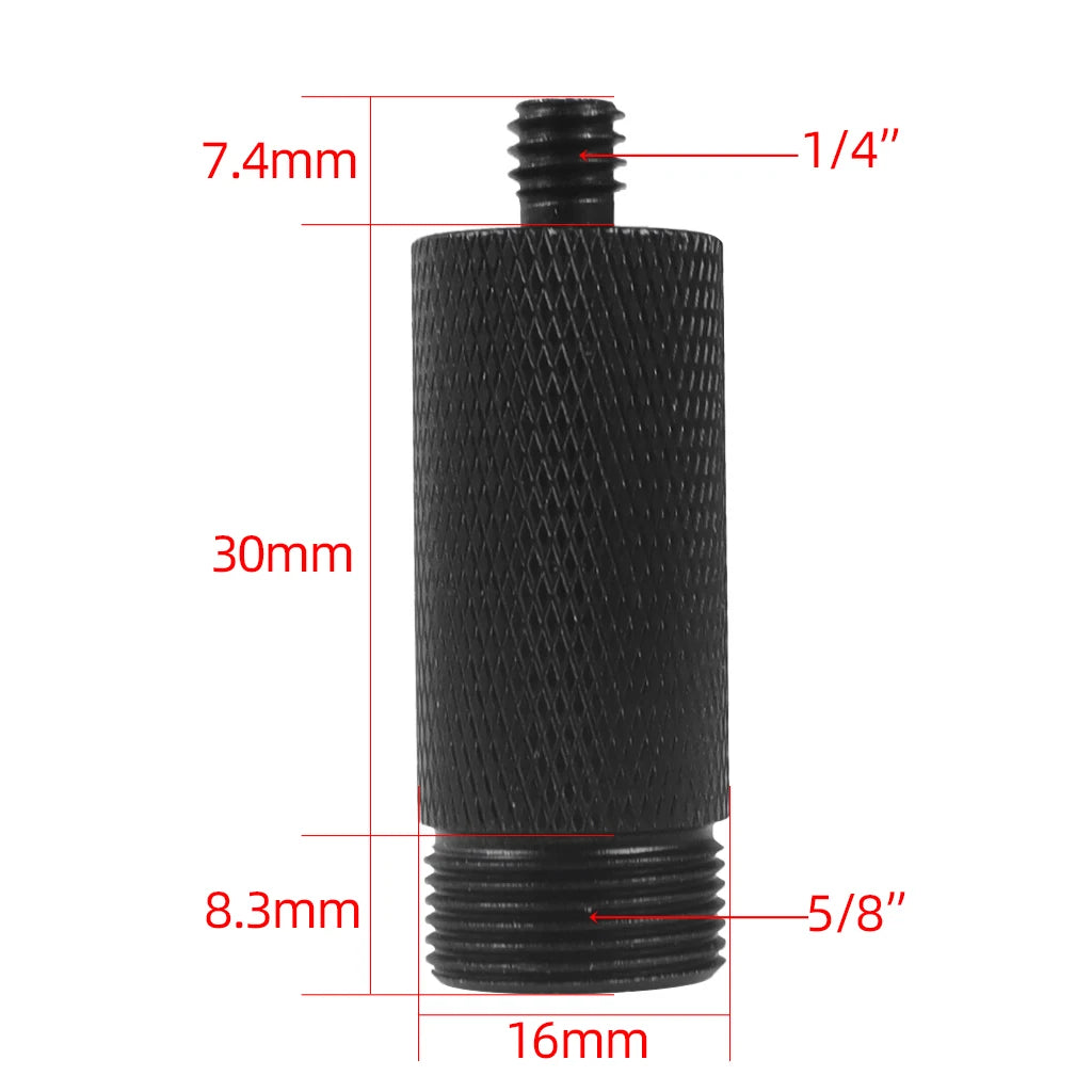 Conversion Screw 1/4 to 1/4 3/8" M4 M5 M6 M8 M10 Screw Projector Adapter DSLR Camera Tripod Ballhead Photography Fixing Mount