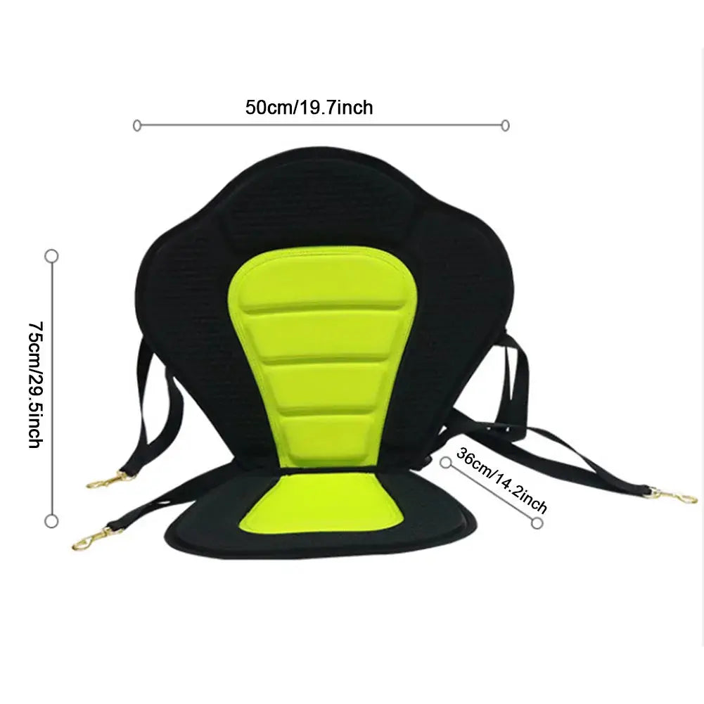 Kayak Paddle Board Seat Adjustable Stand Up Backrest Seat with Storage Bag Non-Slip Backrest Seat for Rowboats Fishing Canoeing WardBoyzPROShop