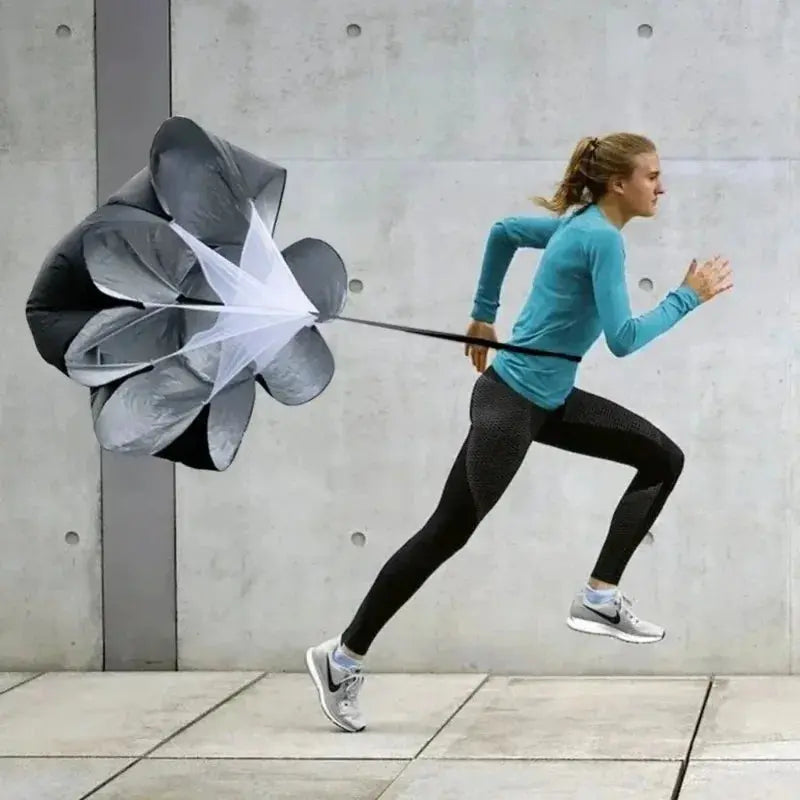 Adjustable Speed Parachute Agility Training Umbrella Football Soccer Resistance Rope Fitness Running Chute Sports Obstacles Tool - WardBoyzPROShop
