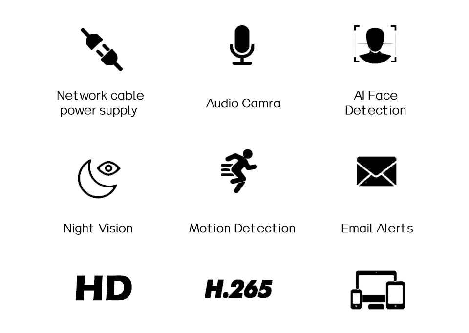 4K 4MP POE IP Camera Audio H.265 Dome Explosion-proof Waterproof Indoor Outdoor Surveillance Security Camera CCTV Video for NVR
