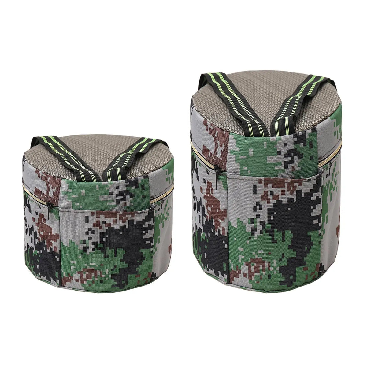 1Pc Gardening Stool Footstool Wearable Work seat Heavy Duty Garden Seat Stool Portable for Children Adults Home Yard Backpacking