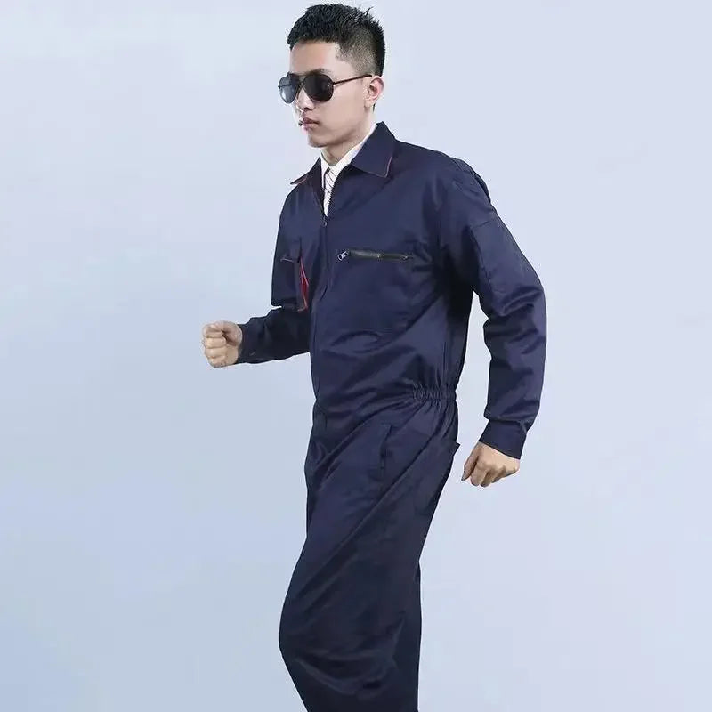 New Work Overall Uniform Men Women Working Coveralls Welding Suit Car Repair Workshop Mechanic Plus Size Clothes