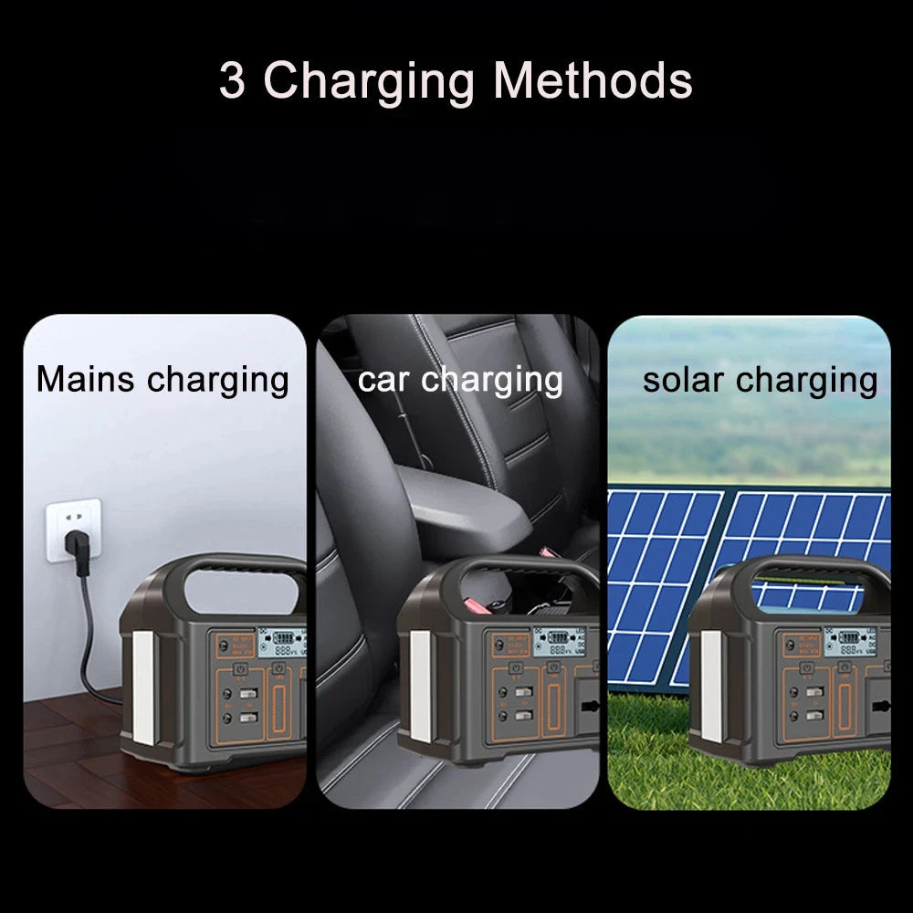 Gaiaray 100W Portable Power Station 24000mAh LiFePO4 Charging Energy Station Solar Generator AC110V 220V Power Bank for Camping WardBoyzPROShop