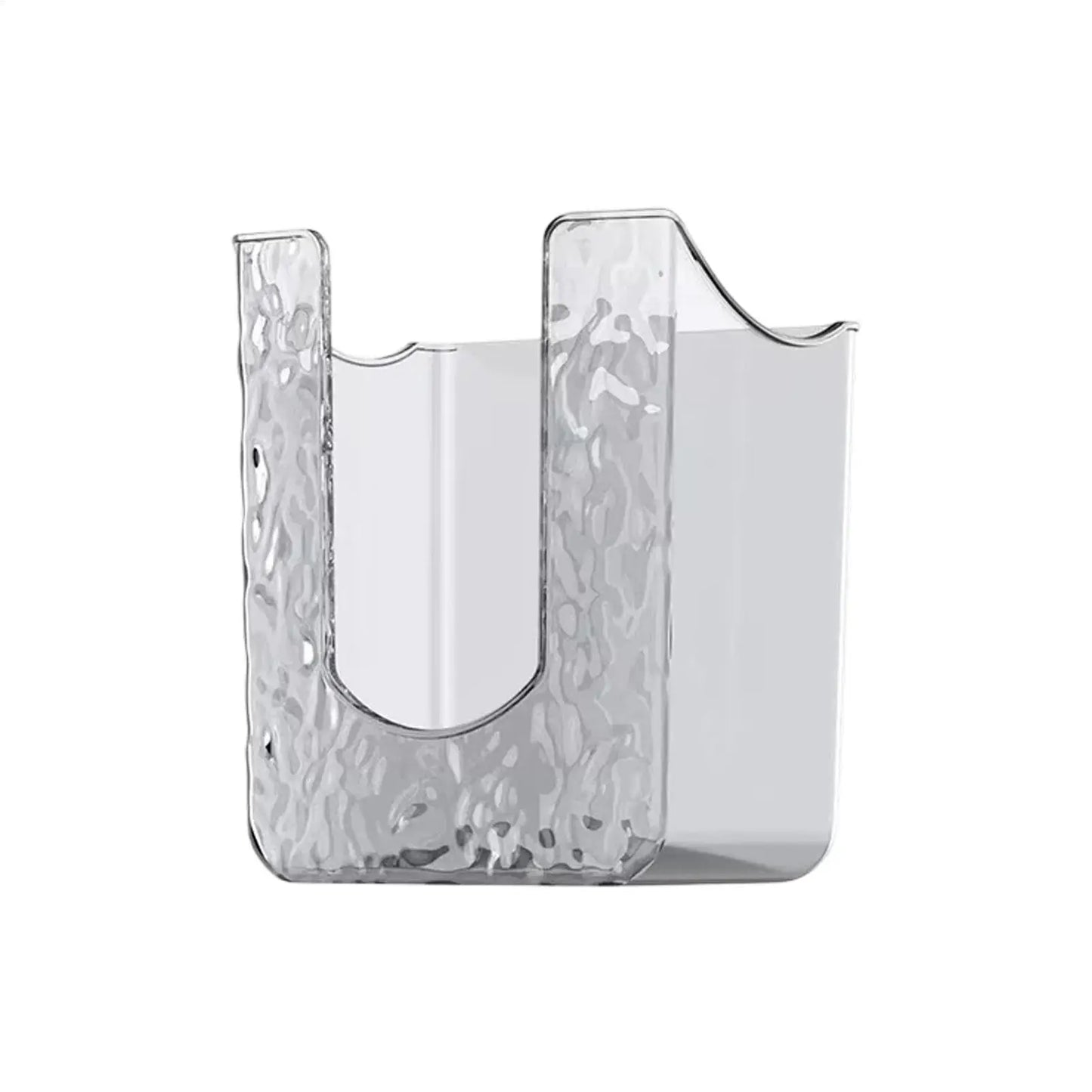 Tissue Box Bathroom Non Perforated Wall Mounted Wet Tissue Storage Box with Large Opening and Strong Load-bearing Capacity
