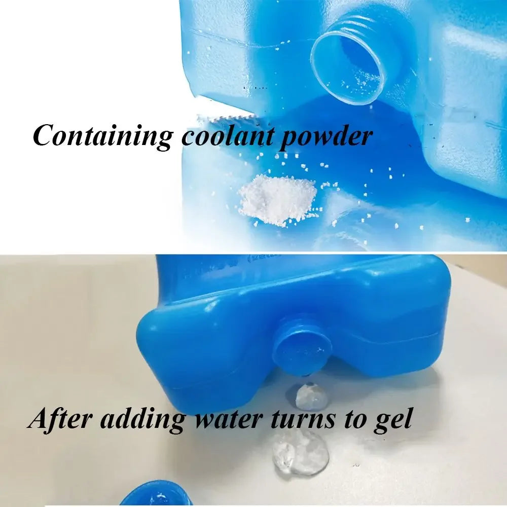 Ice Pack for Coolers, Breastmilk Bottle Storage, Lunch Box, Insulated Contoured Freezer Pack, Long Lasting Reusable Cool Pack WardBoyzPROShop