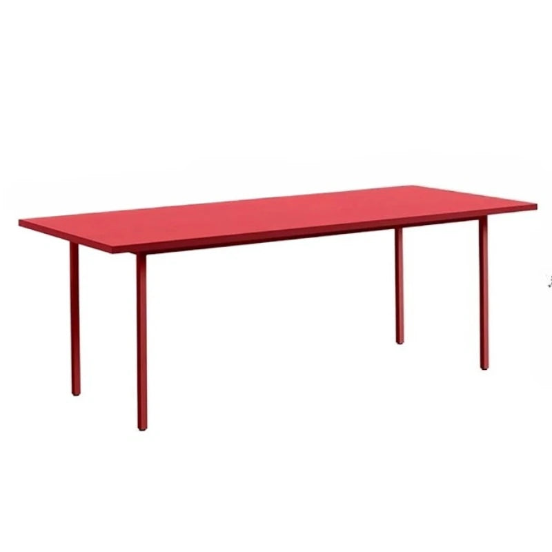 Design Legs Dining Table Modern Rectangle Kitchen Living Dining Table Waterproof Vase Muebles Para El Hogar Home Furniture